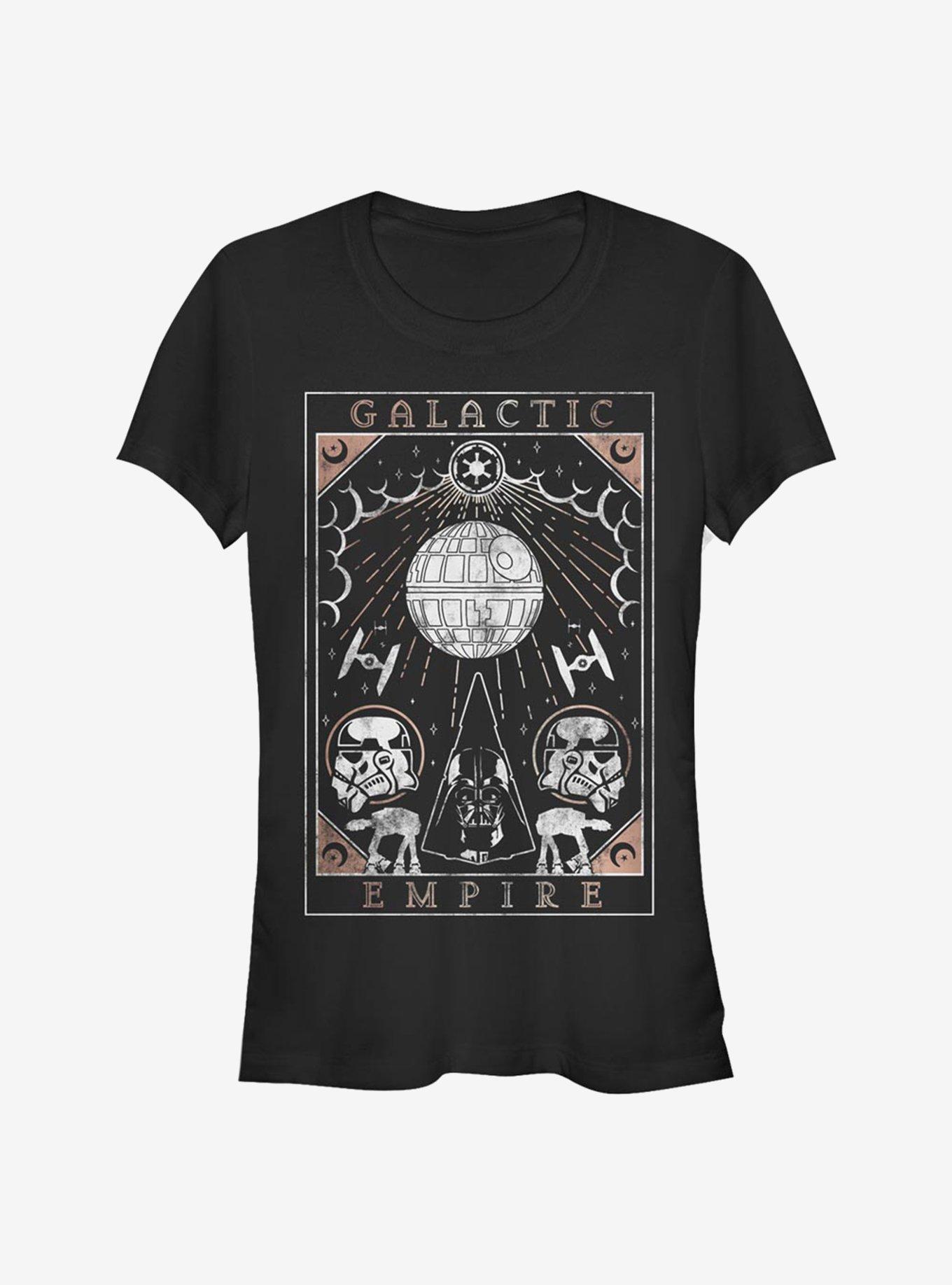 Star Wars Galactic Empire Tarot Girls T-Shirt, BLACK, hi-res