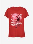 Star Wars One In A Millenium Girls T-Shirt, RED, hi-res