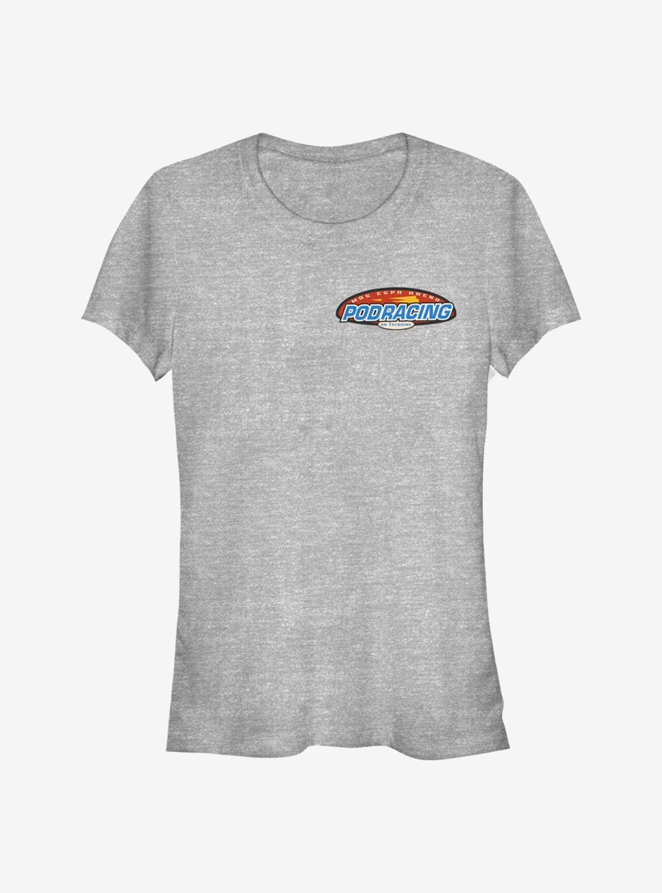 Star Wars Podracing Badge Girls T-Shirt, ATH HTR, hi-res