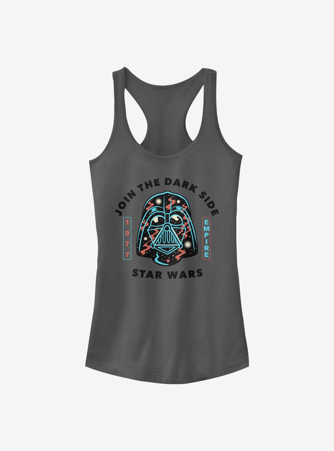 Star Wars Join Darth Vader Girls Tank, CHARCOAL, hi-res