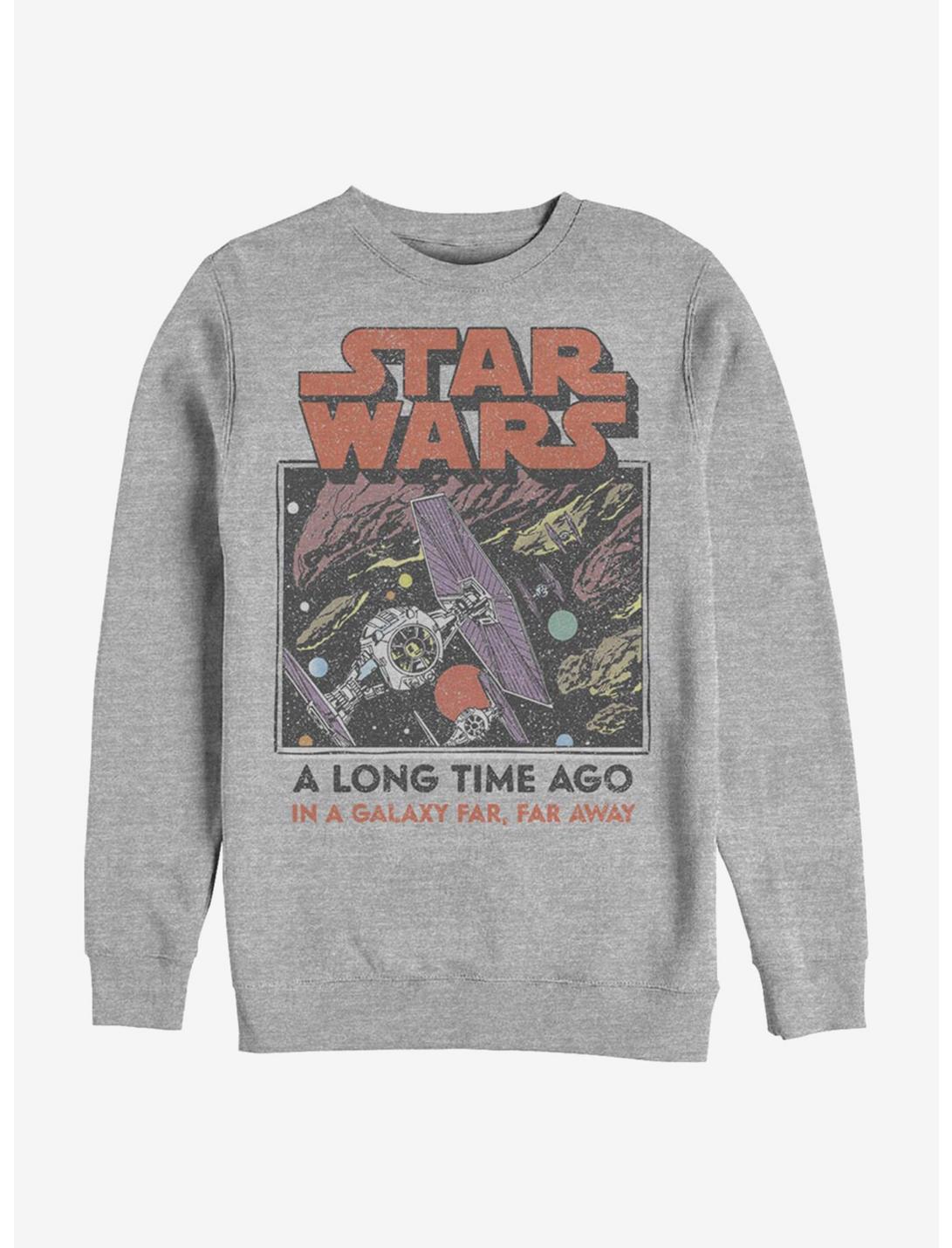 Star Wars A Long TIme Ago Crew Sweatshirt, ATH HTR, hi-res