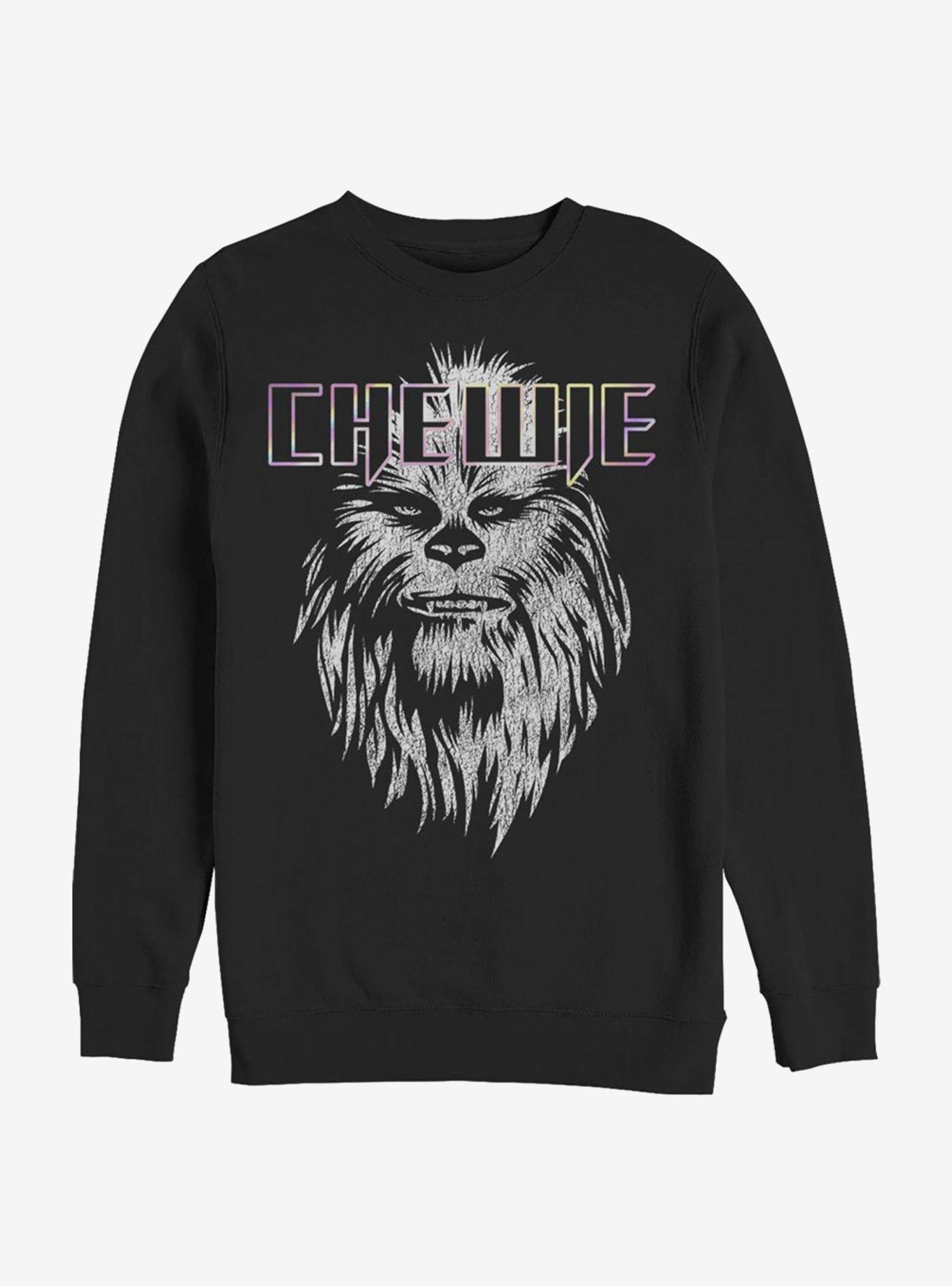 Star Wars Chewie Face Crew Sweatshirt, , hi-res