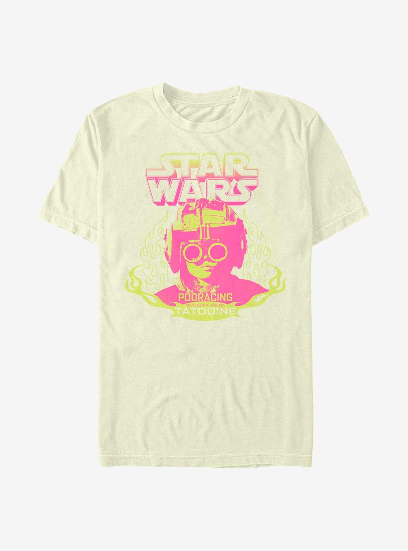 Star Wars Anakin In Flames T-Shirt, NATURAL, hi-res