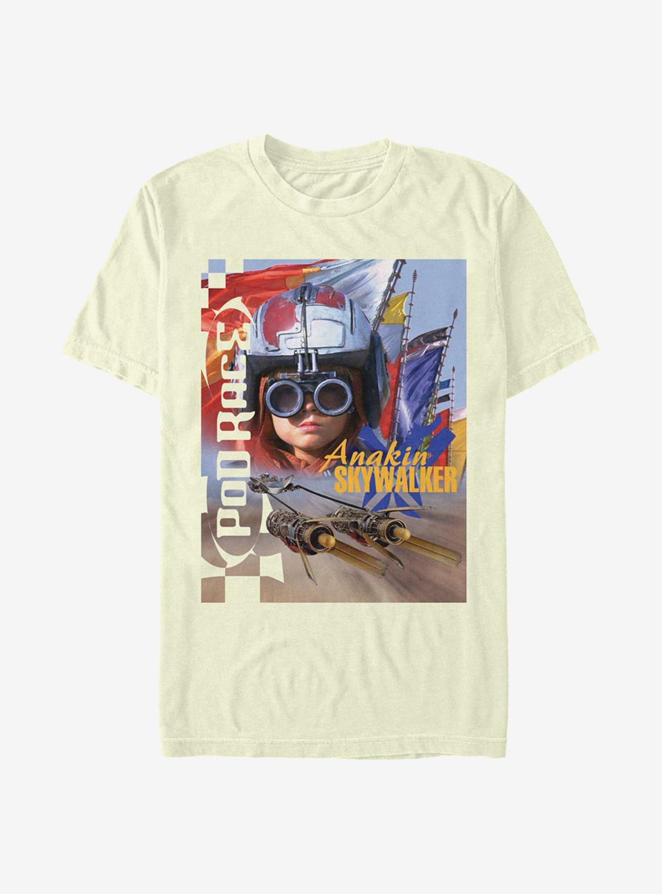 Star Wars Anakin Pod Poster T-Shirt, , hi-res