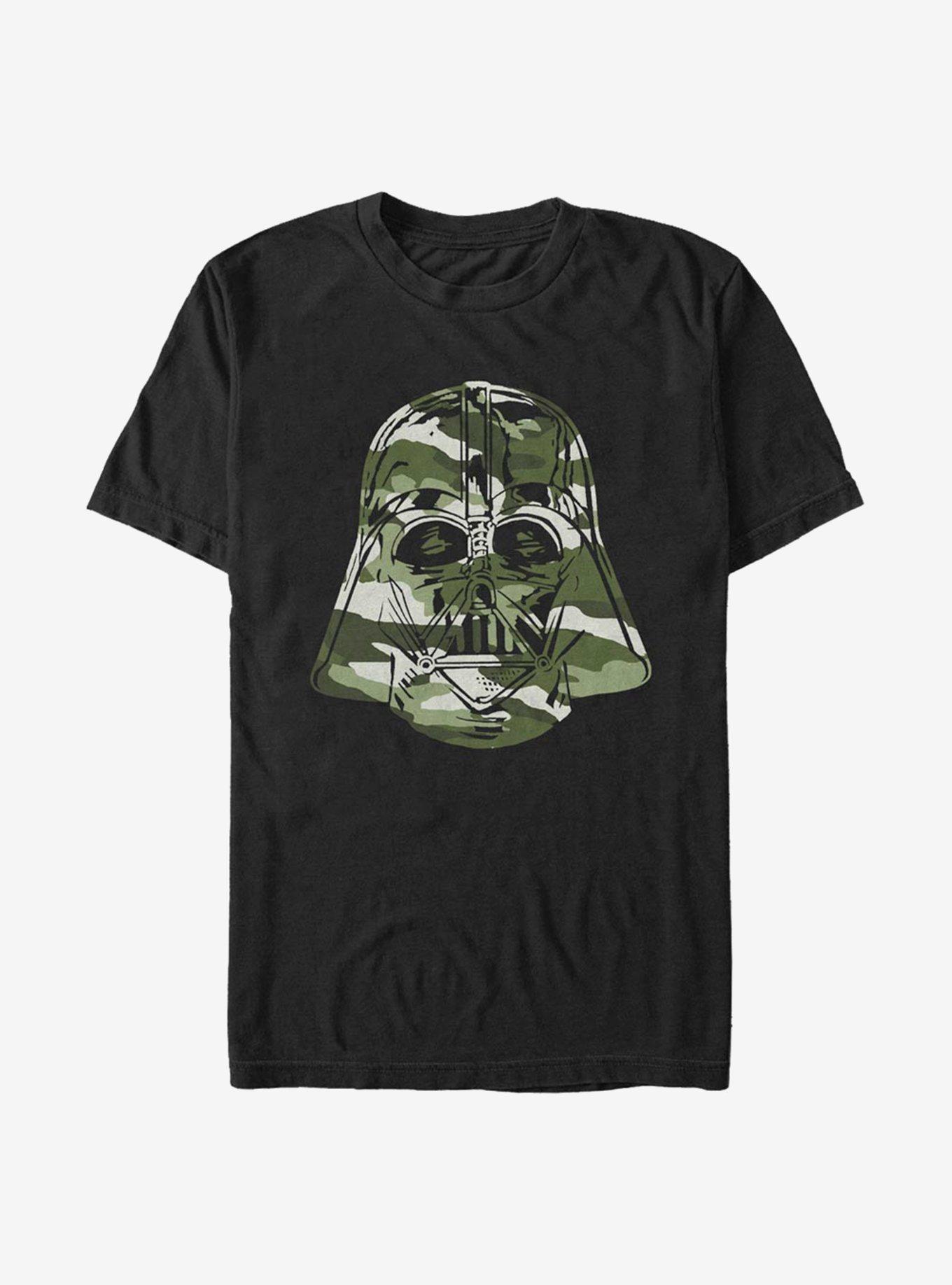 Star Wars Camo Vader T-Shirt - BLACK | Hot Topic