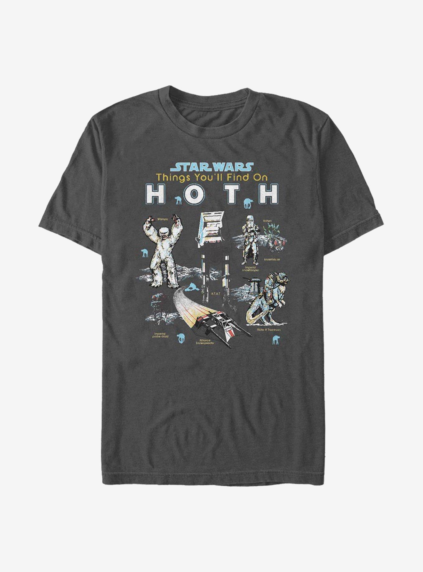 Star Wars Hoth Hands T-Shirt, CHARCOAL, hi-res