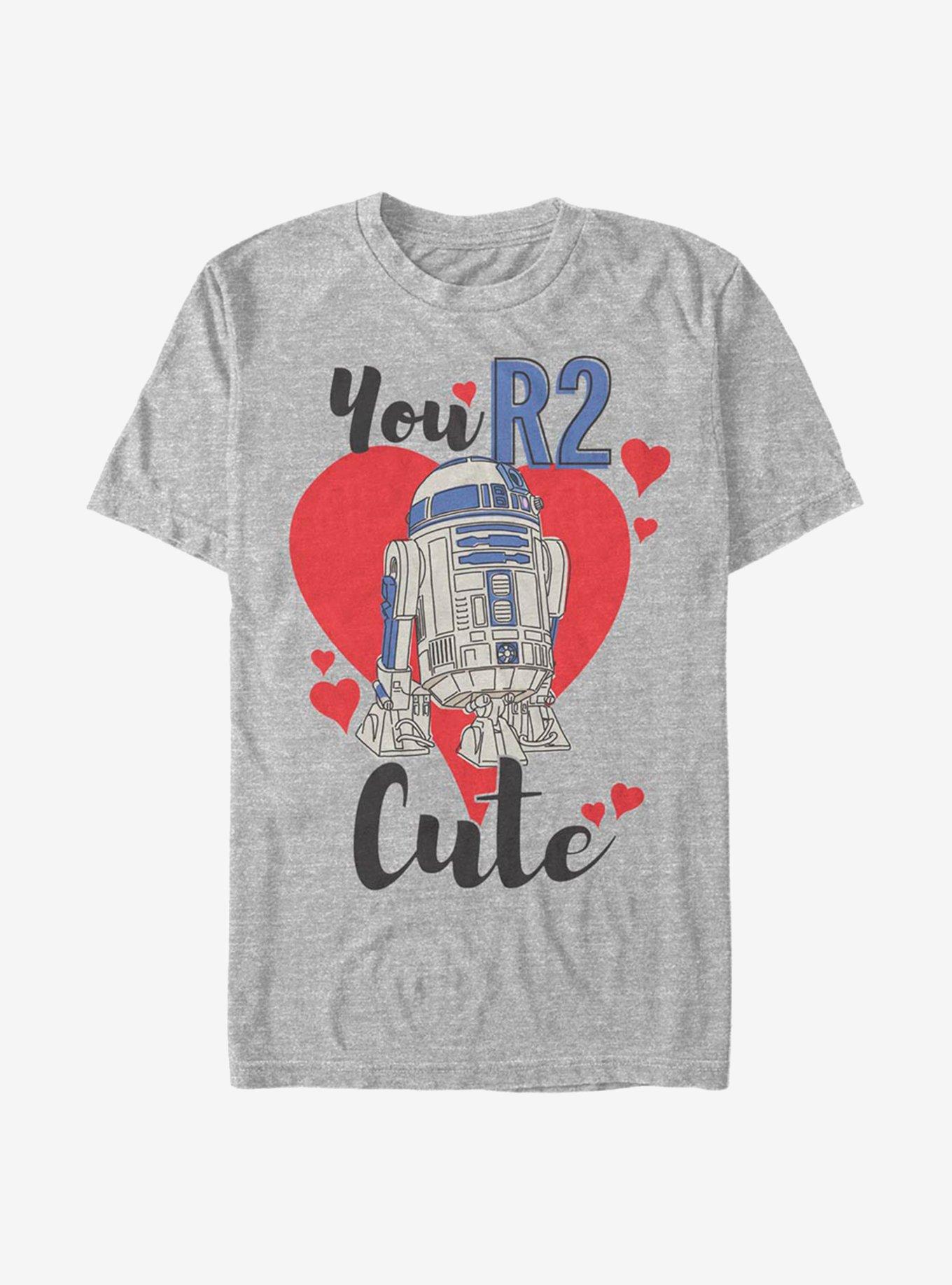 Star Wars You R2 Cute T-Shirt, ATH HTR, hi-res