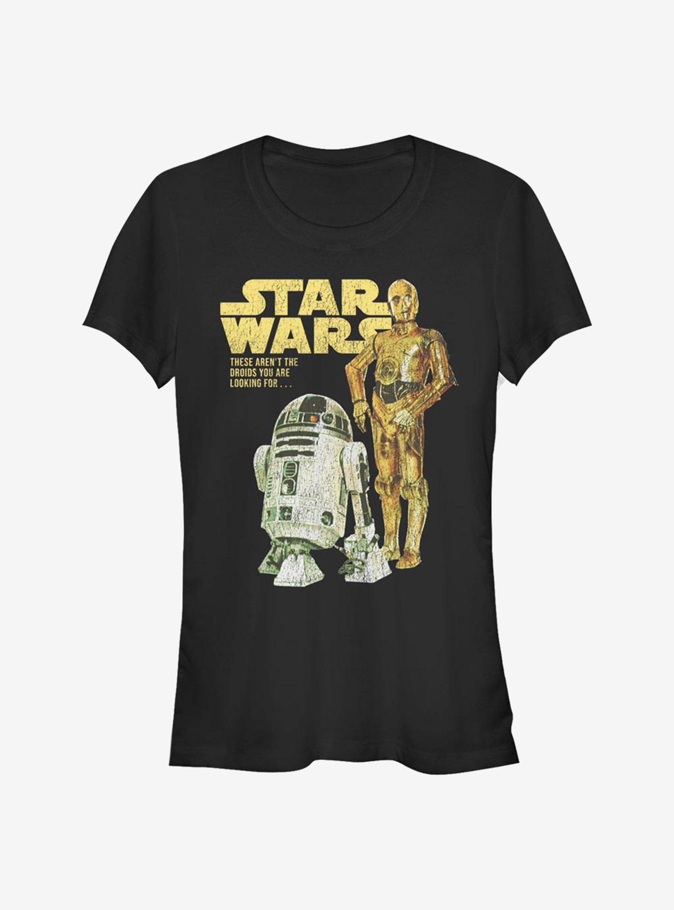 Star Wars Droids Cover Girls T-Shirt, BLACK, hi-res