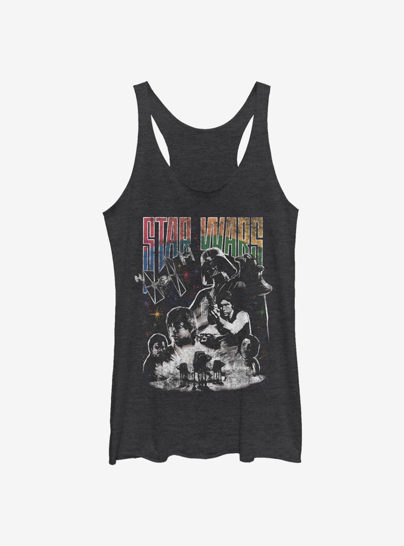 Star Wars The Original Group Girls Tank, BLK HTR, hi-res