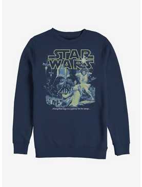 Star Wars Poster Neon Pop Crew Sweatshirt, , hi-res