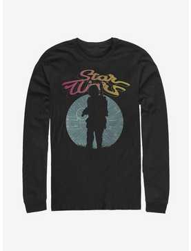 Star Wars Boba Fett Silhouette Long-Sleeve T-Shirt, , hi-res
