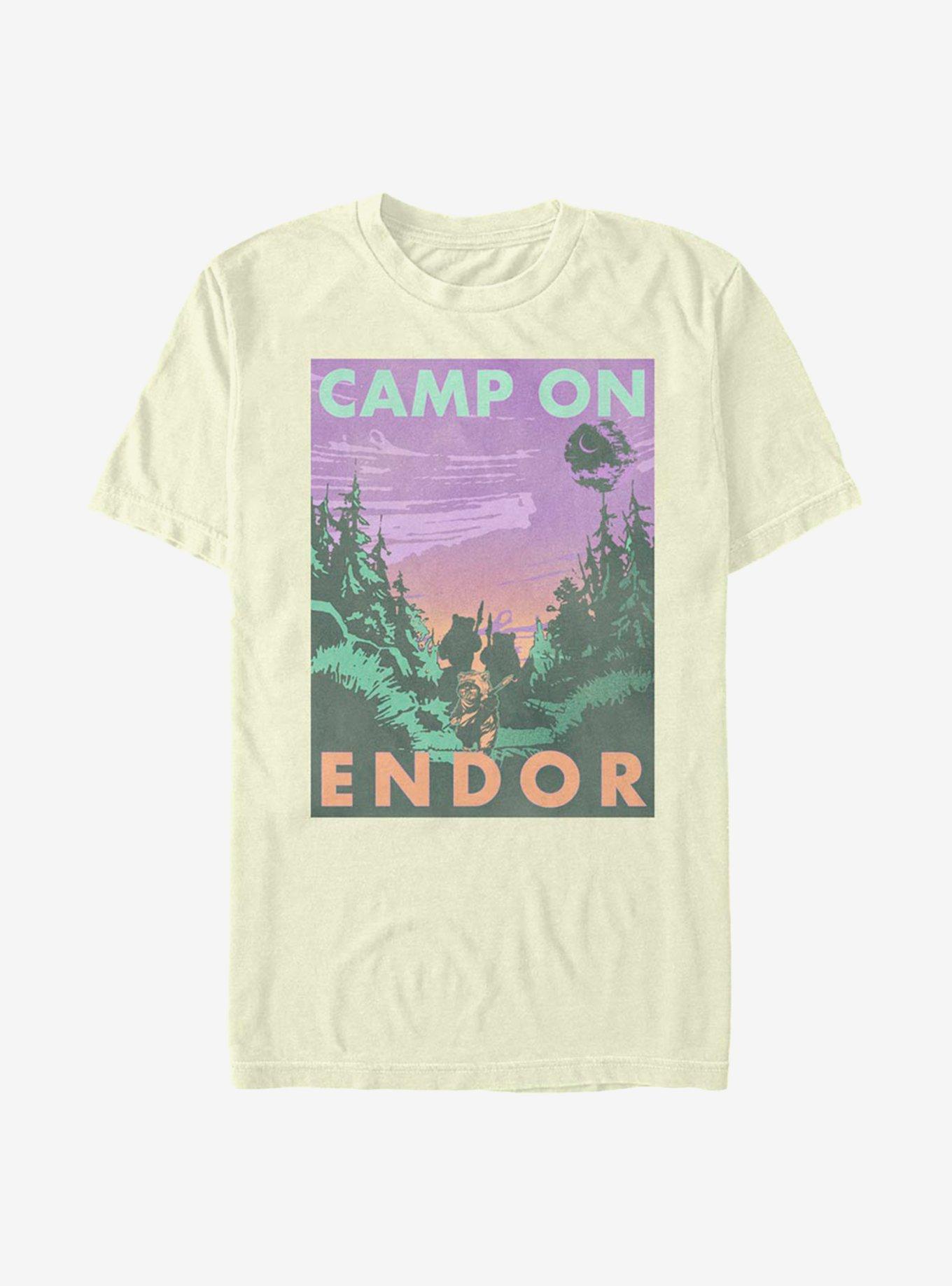 Star Wars Camp Endor T-Shirt, NATURAL, hi-res