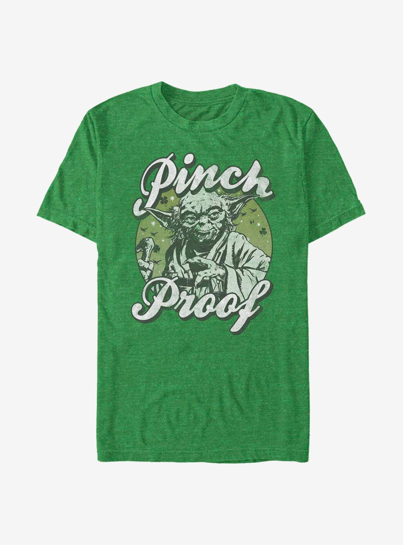 Star Wars Pinch Proof Yoda T-Shirt, KEL HTR, hi-res