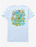 Plus Size Disney Jungle Cruise Map T-Shirt - BoxLunch Exclusive, LIGHT BLUE, hi-res