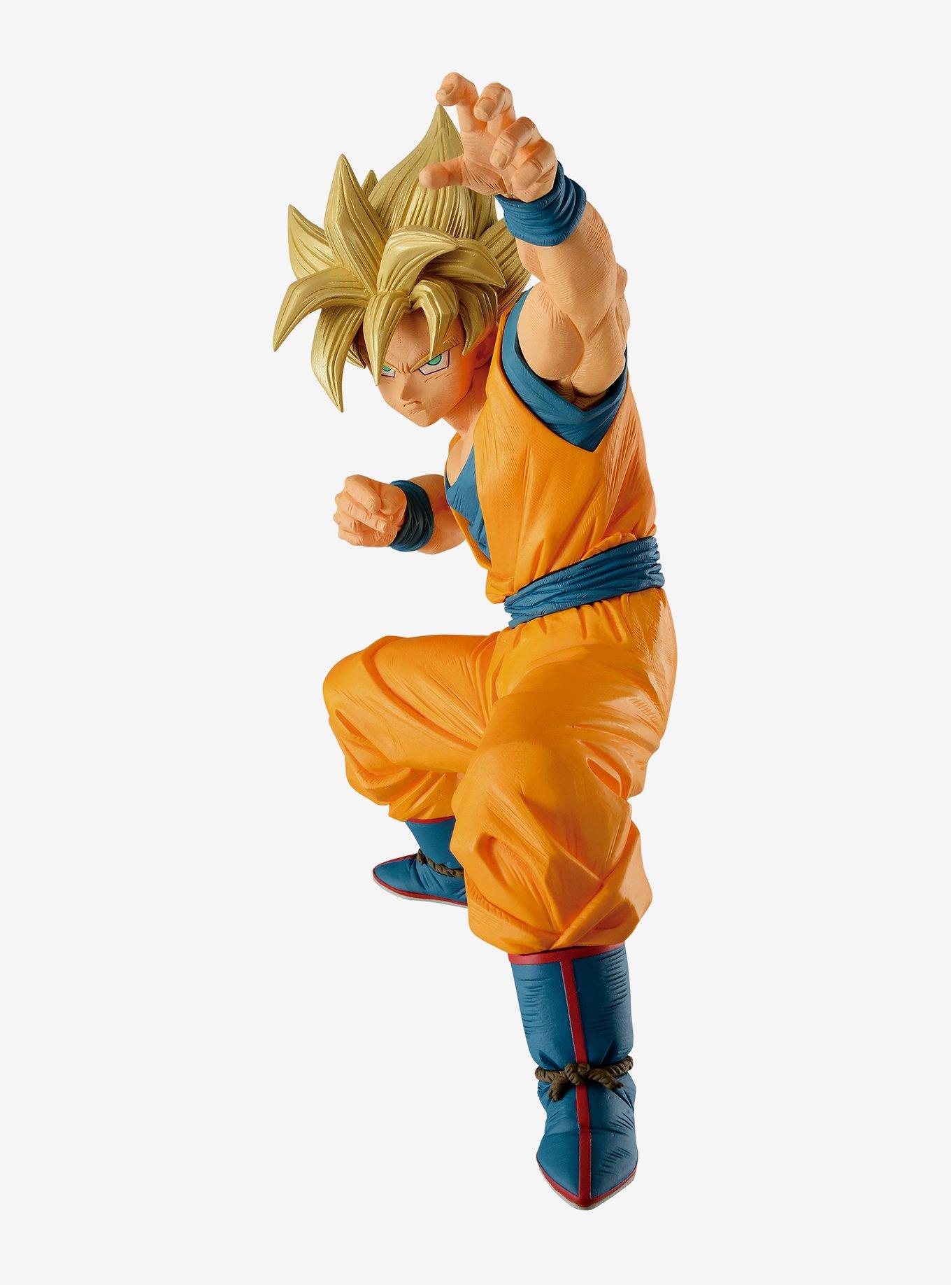 Banpresto Dragon Ball Super Zenkai Solid Vol. 1 Super Saiyan Goku Figure, , hi-res