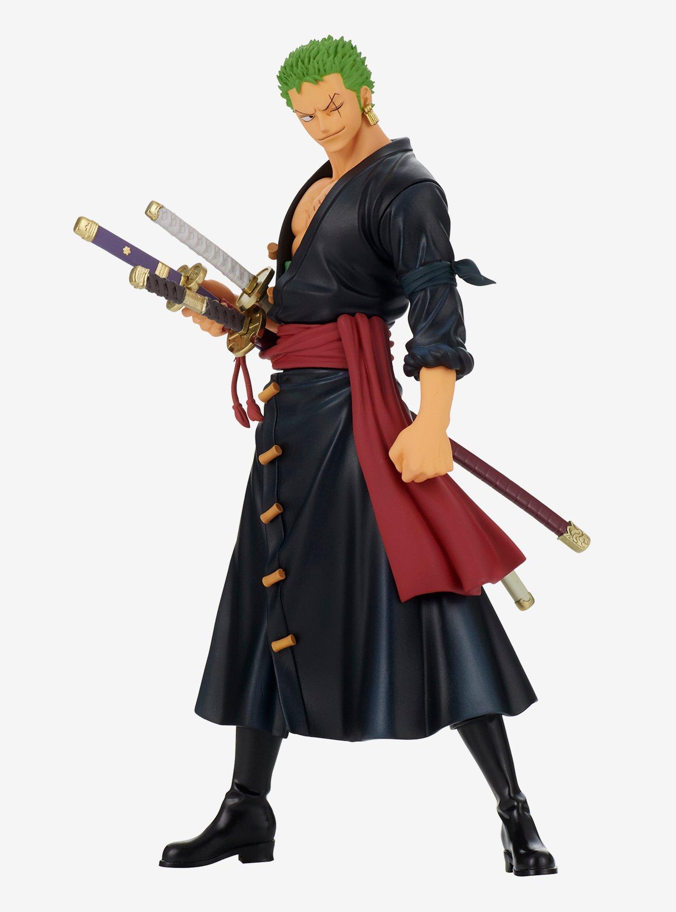 Banpresto One Piece DXF The Grandline Series Wano Country Vol. 1 Roronoa Zoro Figure, , hi-res
