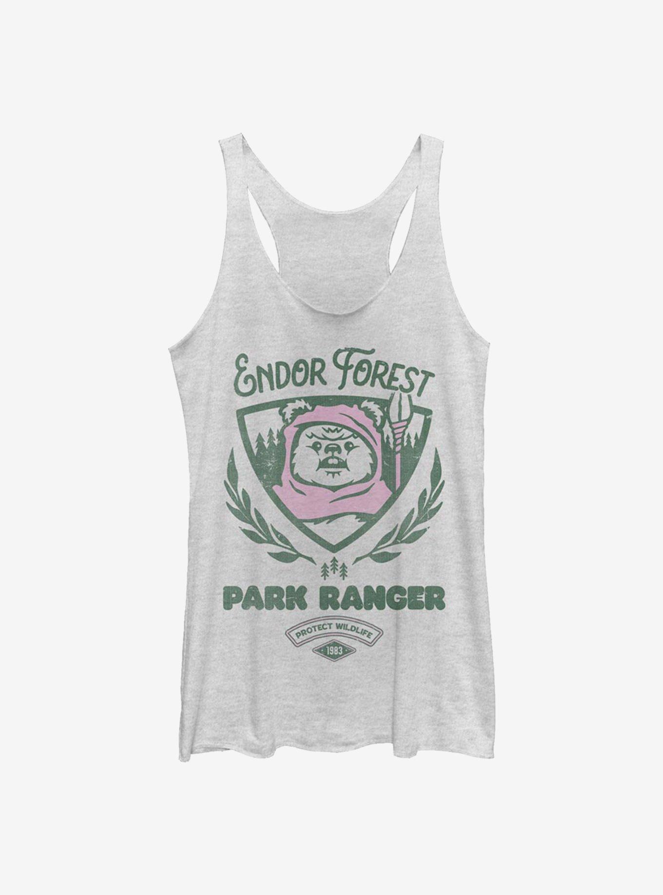 Star Wars Park Ranger Girls Tank, WHITE HTR, hi-res