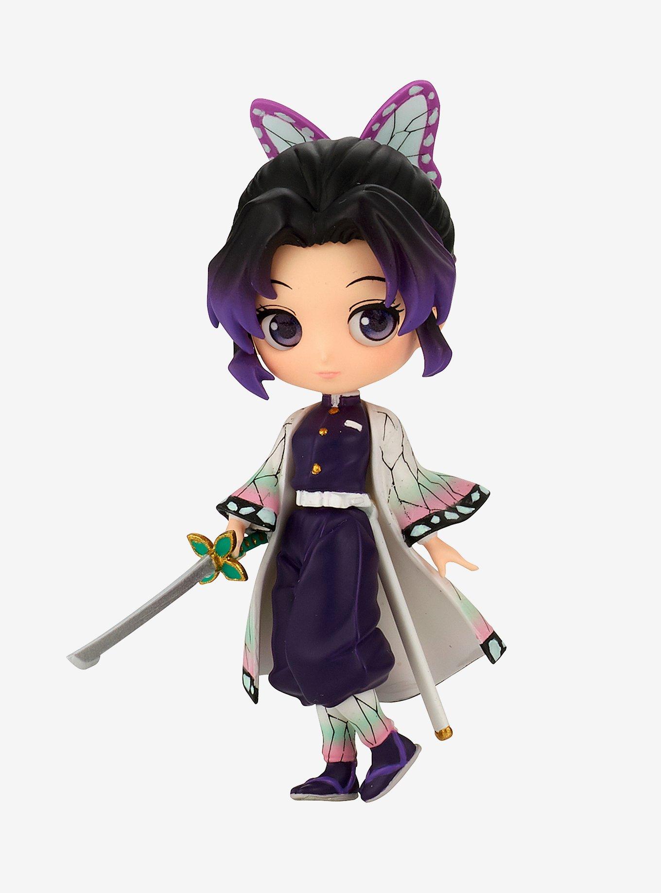 Banpresto Demon Slayer: Kimetsu No Yaiba Q Posket Petit Vol. 4 Shinobu Kocho Figure, , hi-res