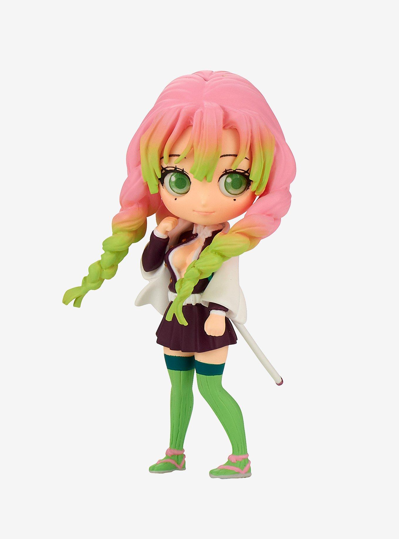 Banpresto Demon Slayer: Kimetsu No Yaiba Q Posket Petit Vol. 4 Mitsuri Kanroji Figure, , hi-res