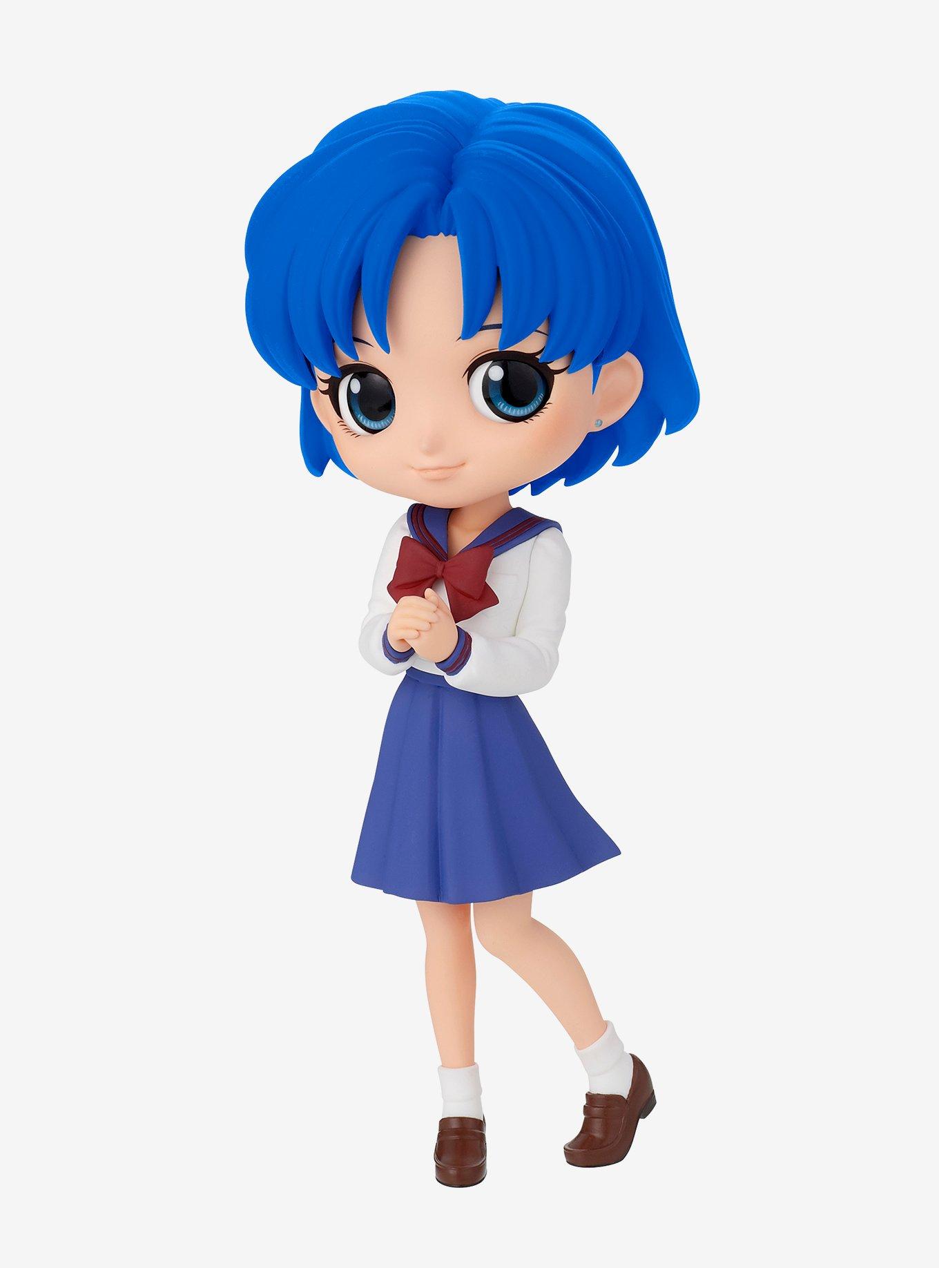 Banpresto Sailor Moon Eternal Q Posket Ami Mizuno (Ver. A) Figure, , hi-res