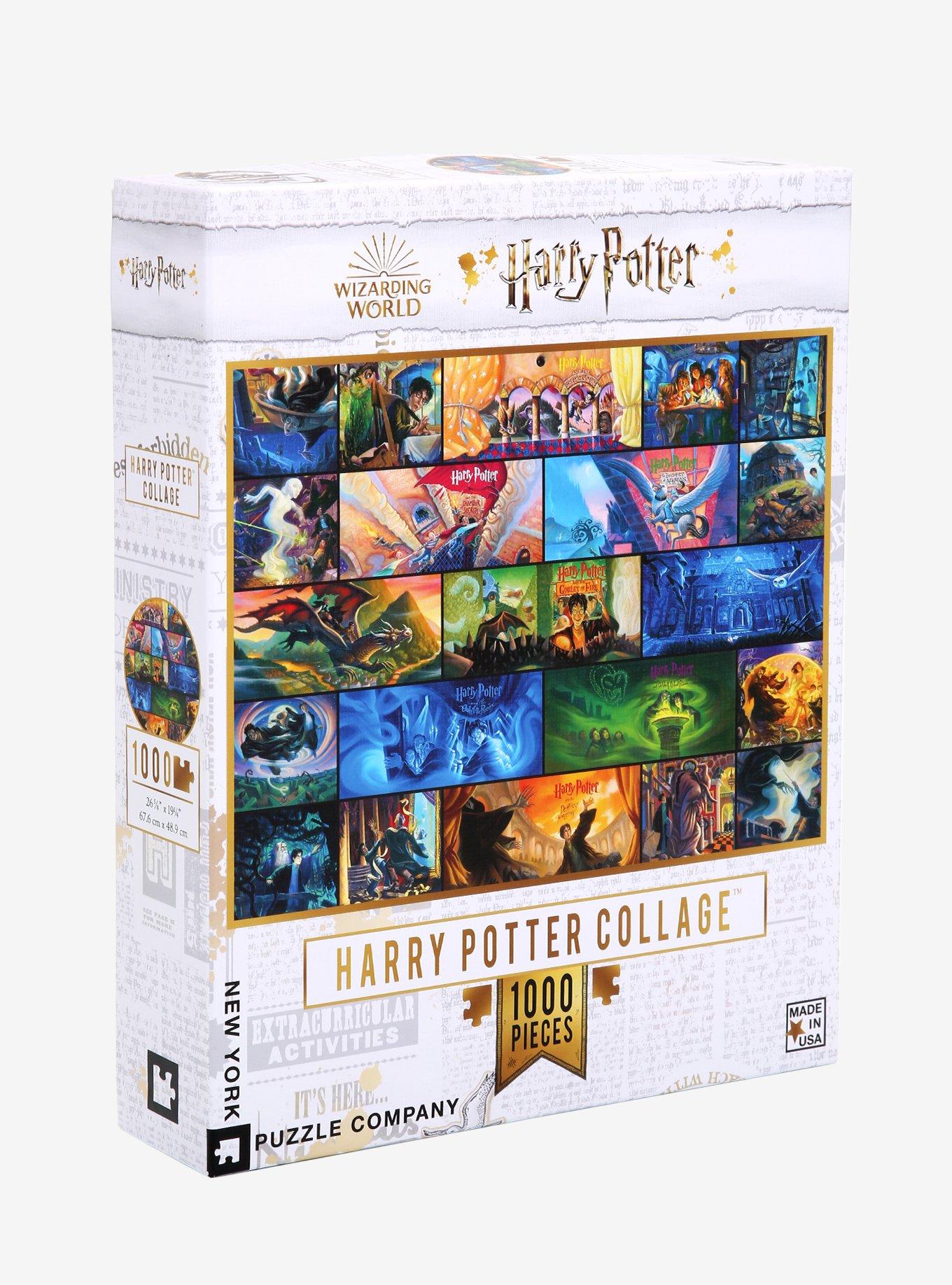 Harry Potter Book Cover Collage Puzzle, , hi-res