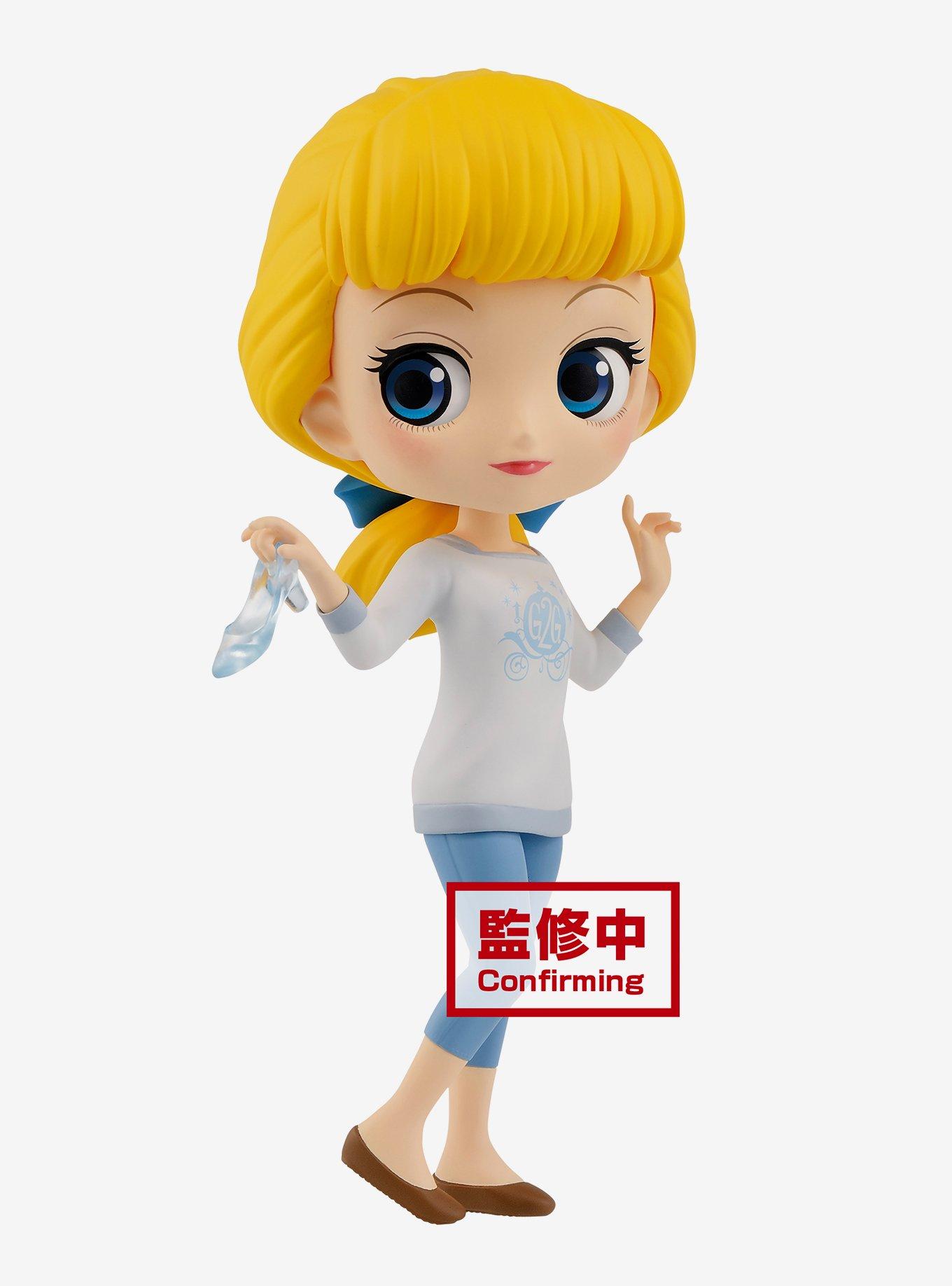 Banpresto Disney Ralph Breaks The Internet Q Posket Avatar Style Cinderella (Ver. A) Figure, , hi-res