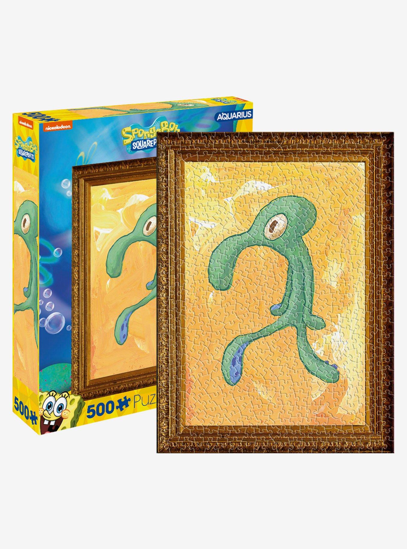 Squidward bold and brash