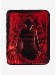 A Nightmare On Elm Street Freddy Throw Blanket, , hi-res