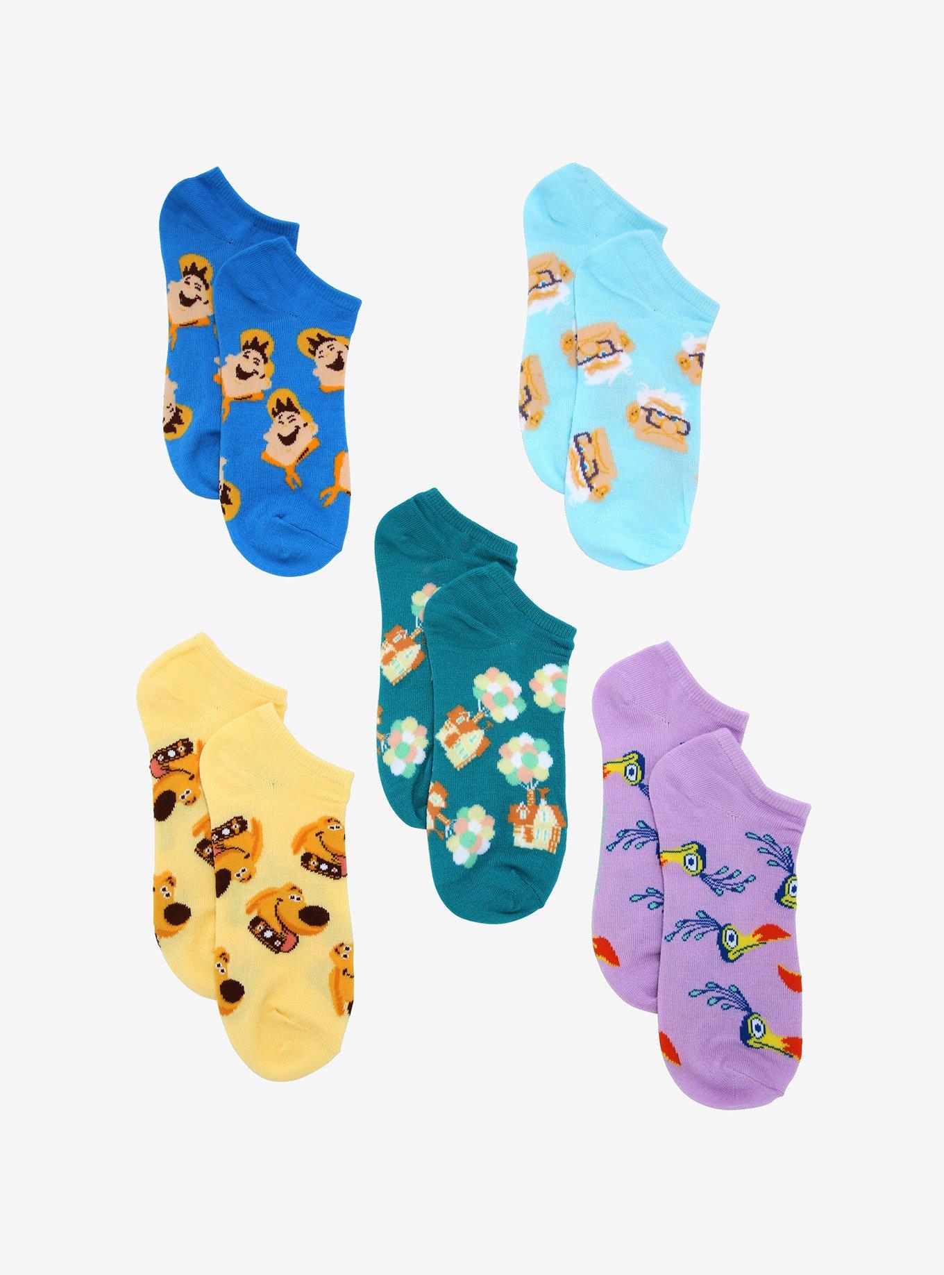 Disney Pixar Up Character Sock Set - BoxLunch Exclusive, , hi-res