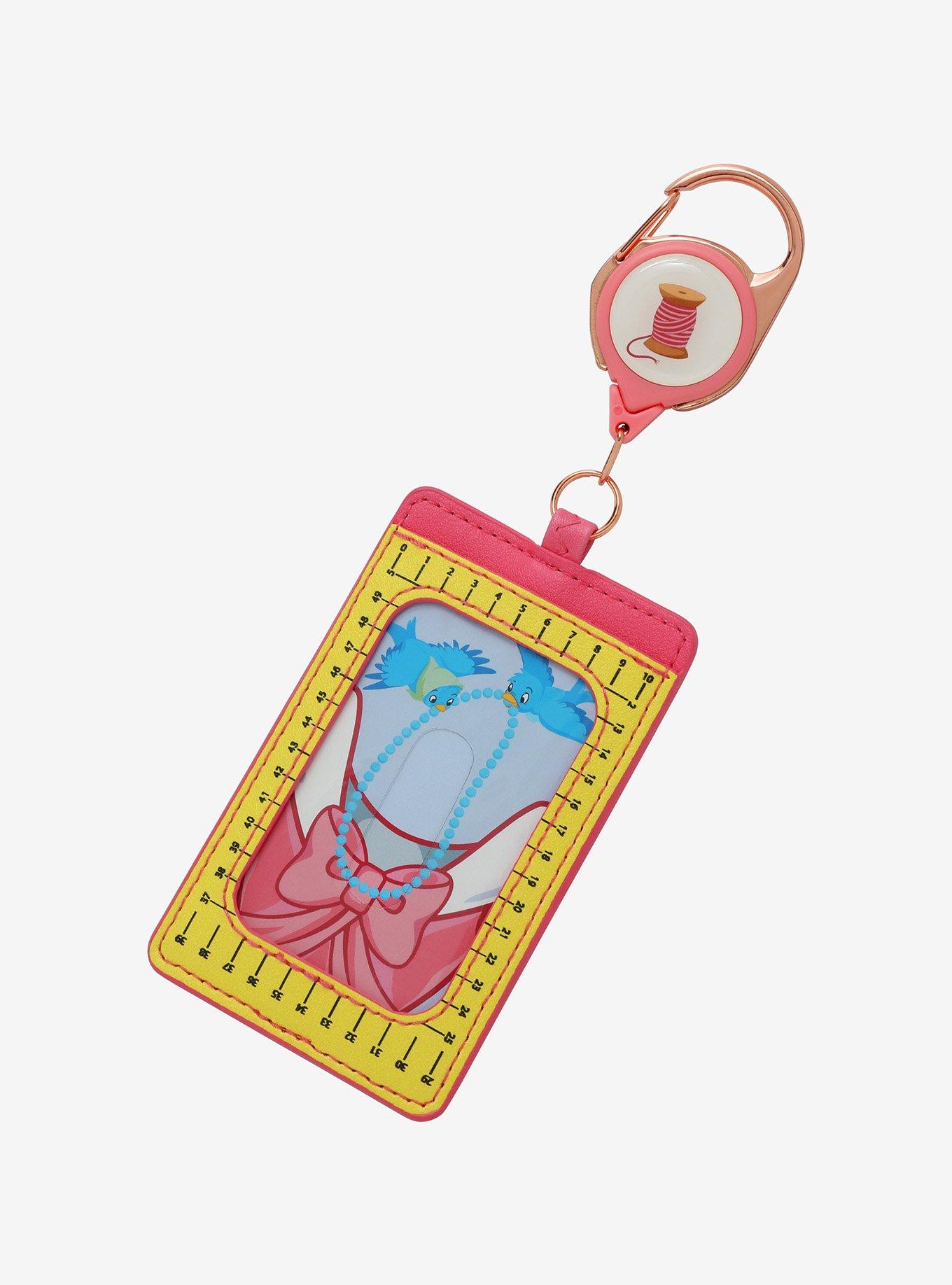 Loungefly Disney Cinderella Animal Friends & Dress Retractable Lanyard - BoxLunch Exclusive, , hi-res