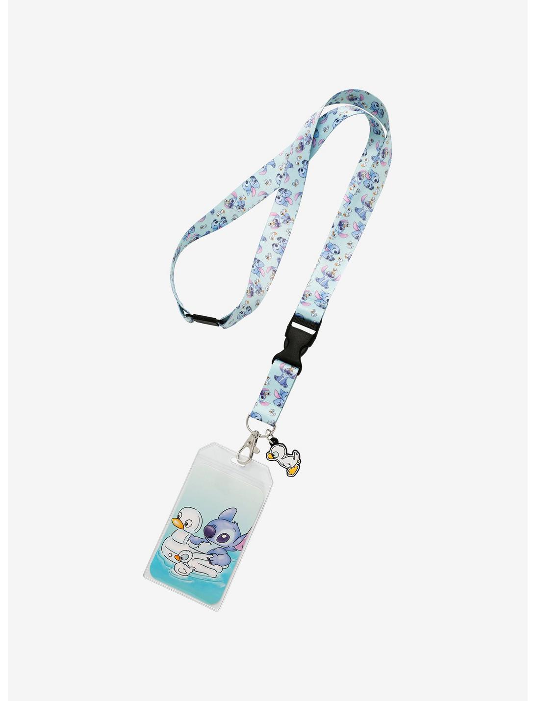 Loungefly Disney Lilo & Stitch Stitch with Ducklings Lanyard - BoxLunch Exclusive, , hi-res