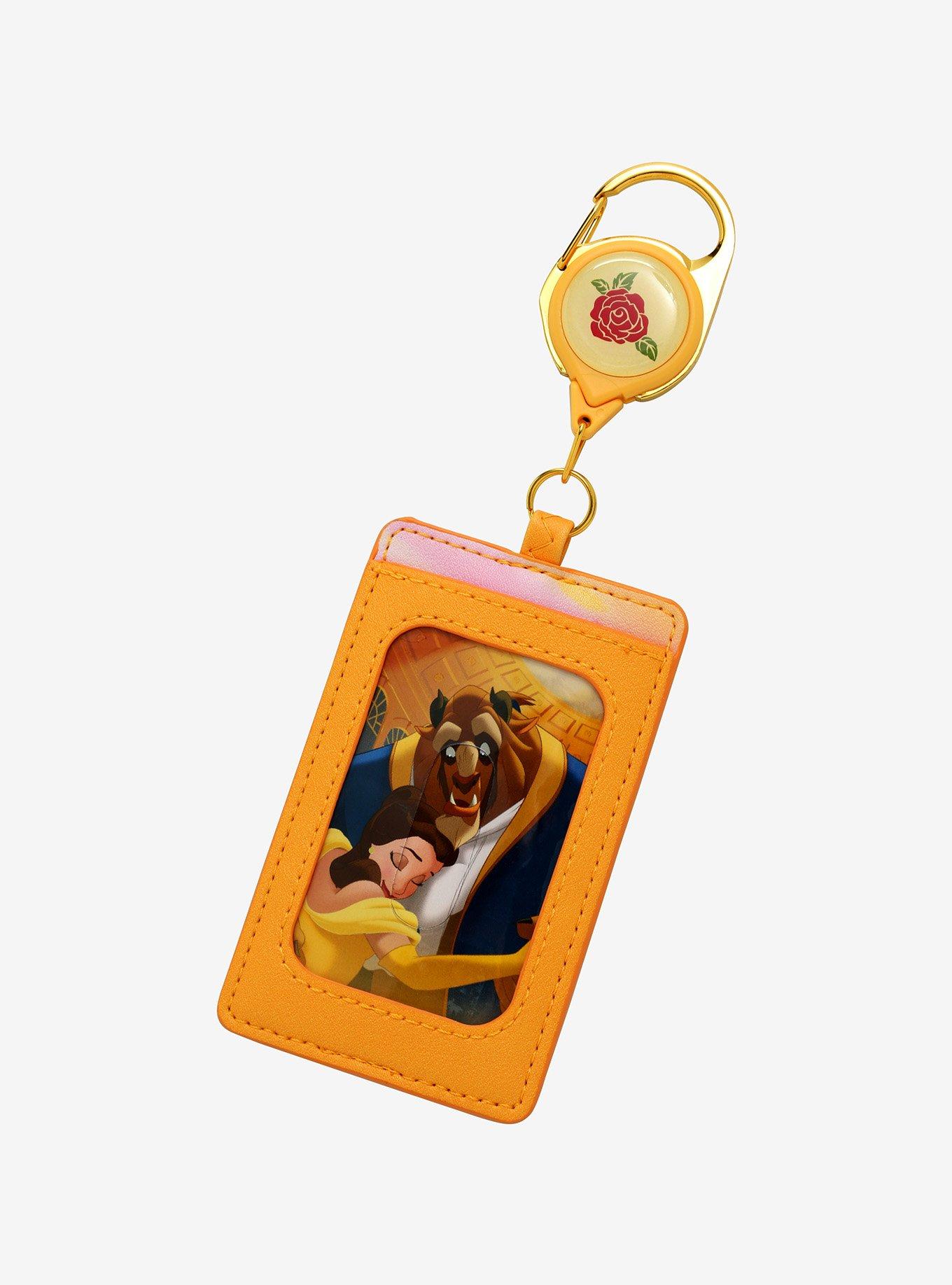 Disney Beauty and the Beast Cast Retractable Lanyard - BoxLunch Exclusive, , hi-res