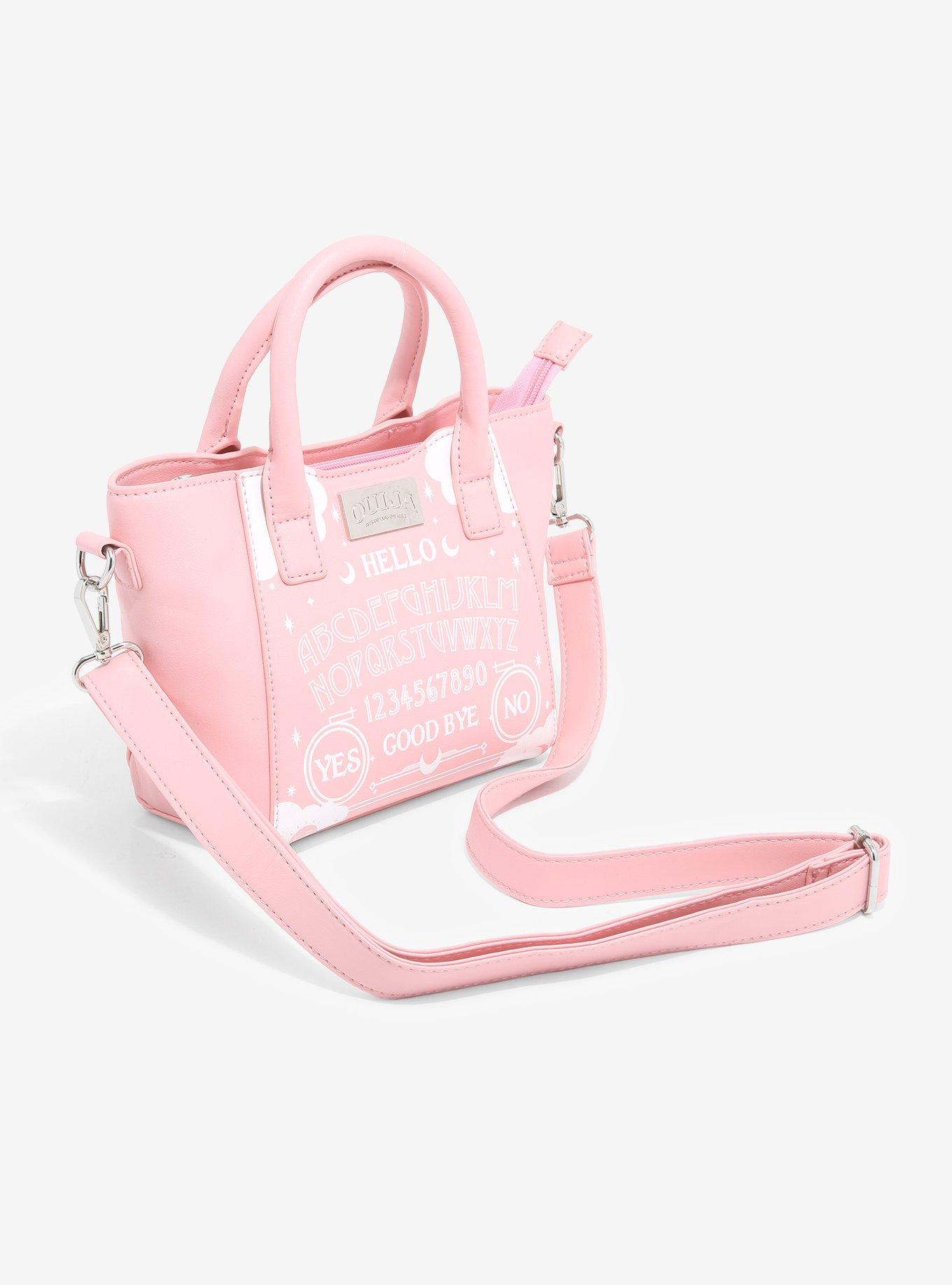 Ouija Game Pastel Pink Mini Satchel Bag, , hi-res