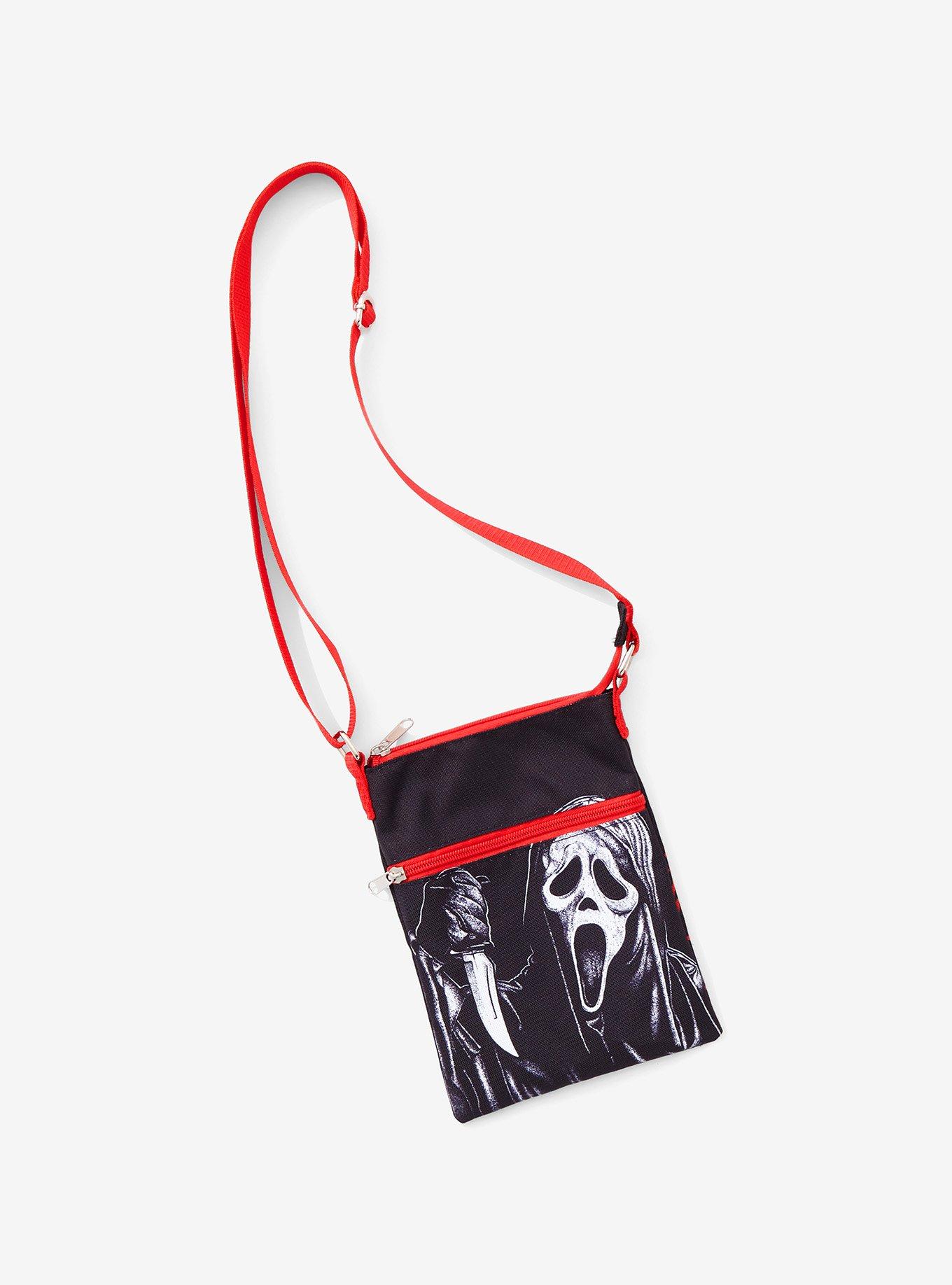 Scream Ghost Face Passport Crossbody Bag, , hi-res