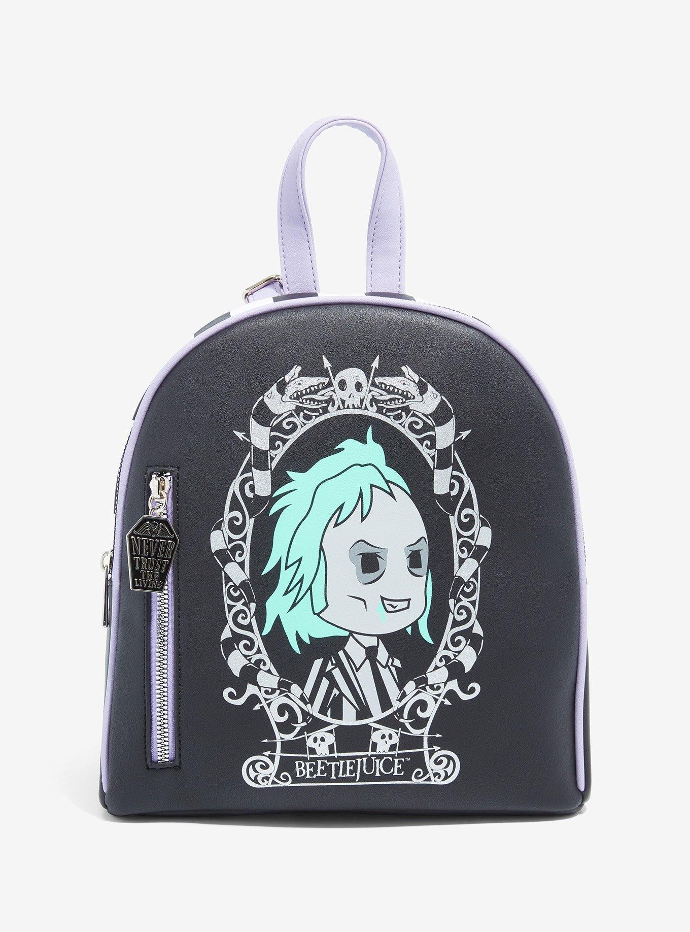 Beetlejuice Cartoon Mini Backpack, , hi-res