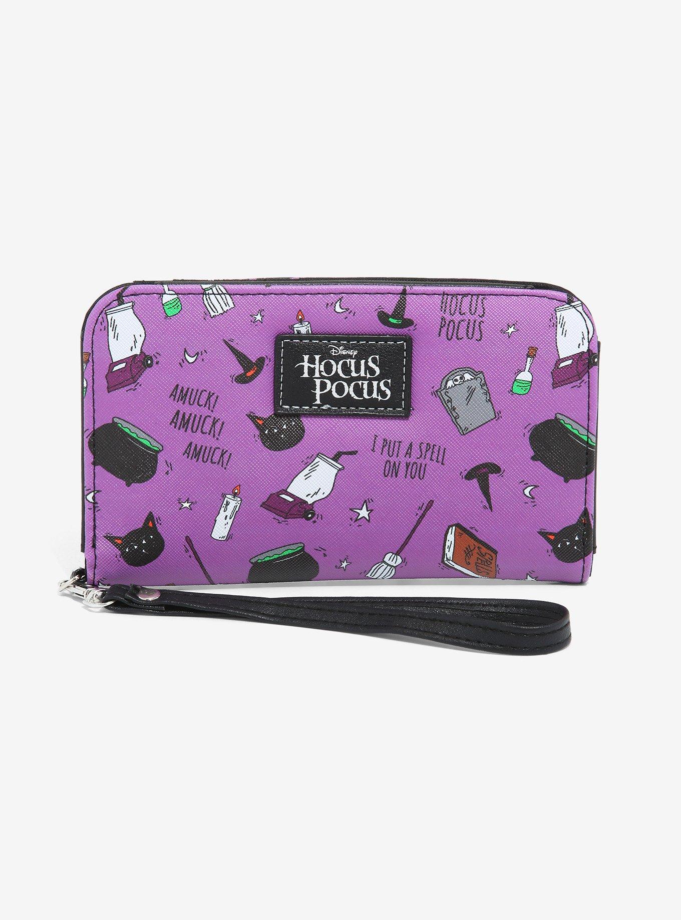 Disney Hocus Pocus Icons Tech Wallet