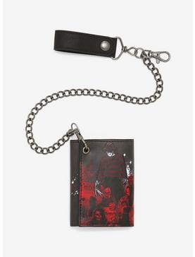 A Nightmare On Elm Street Trifold Chain Wallet, , hi-res