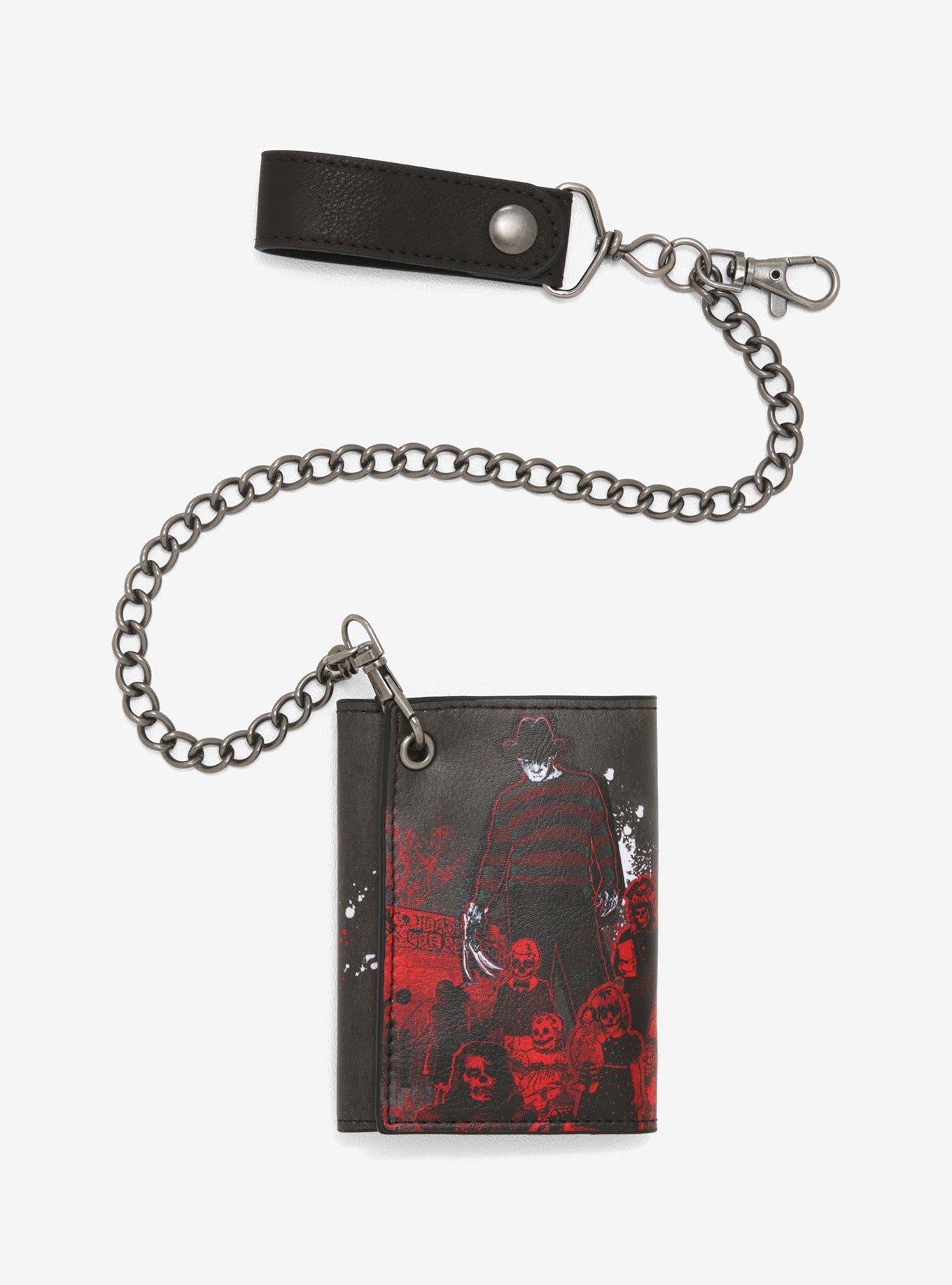 A Nightmare On Elm Street Trifold Chain Wallet, , hi-res