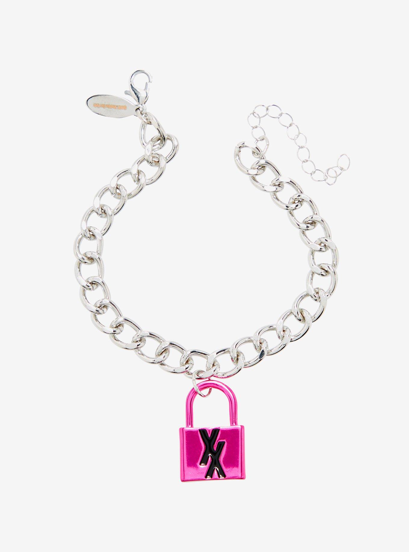 Machine Gun Kelly Padlock Charm Bracelet, , hi-res