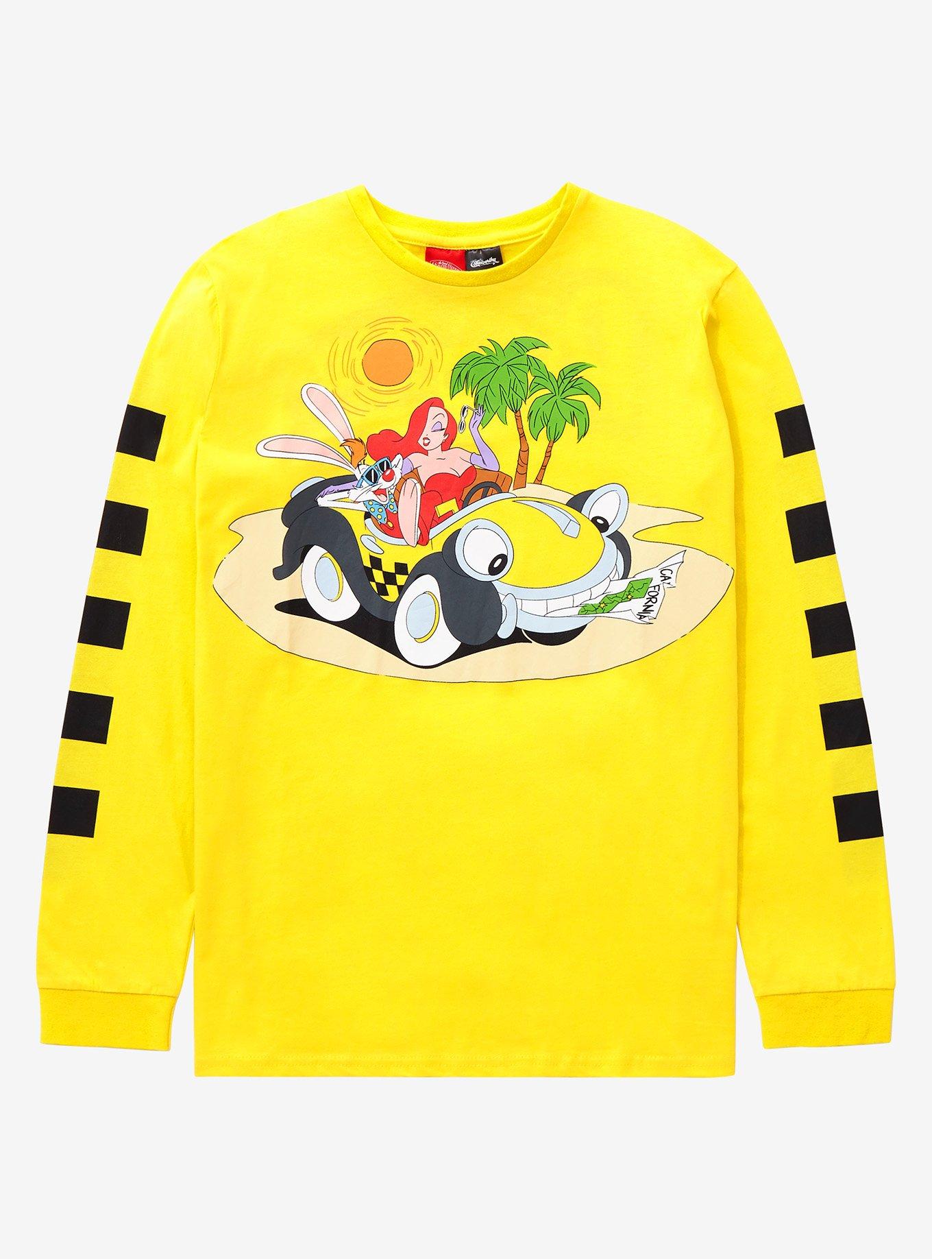 Cakeworthy Who Framed Roger Rabbit Long Sleeve T-Shirt, VIBRANT YELLOW, hi-res