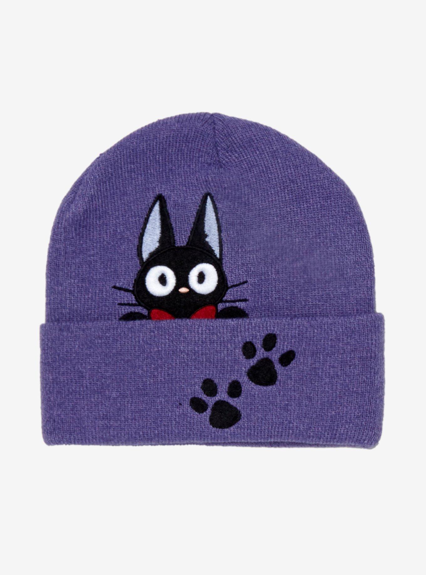Studio Ghibli Kiki's Delivery Service Jiji Peeking Beanie, , hi-res