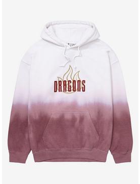 Avatar: The Last Airbender Fire Nation Dragons Women's Dip-Dye Hoodie - BoxLunch Exclusive, , hi-res