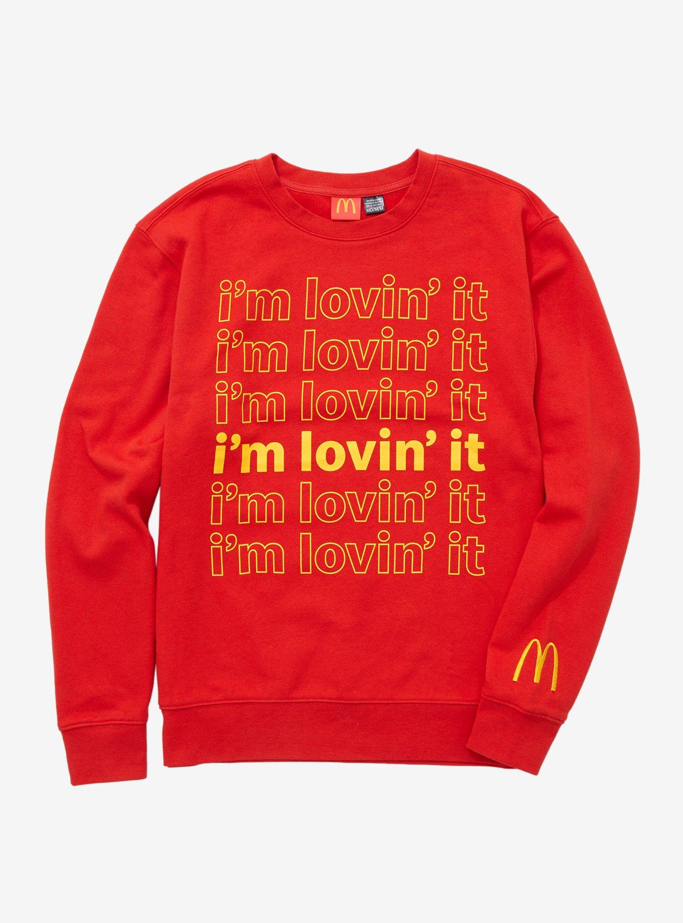 Mcdonald's sweater sales