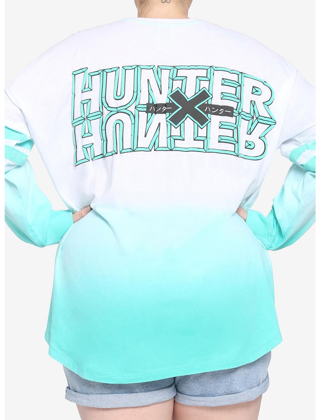 Hunter X Hunter Dip-Dye Girls Athletic Jersey Plus Size, MULTI, hi-res