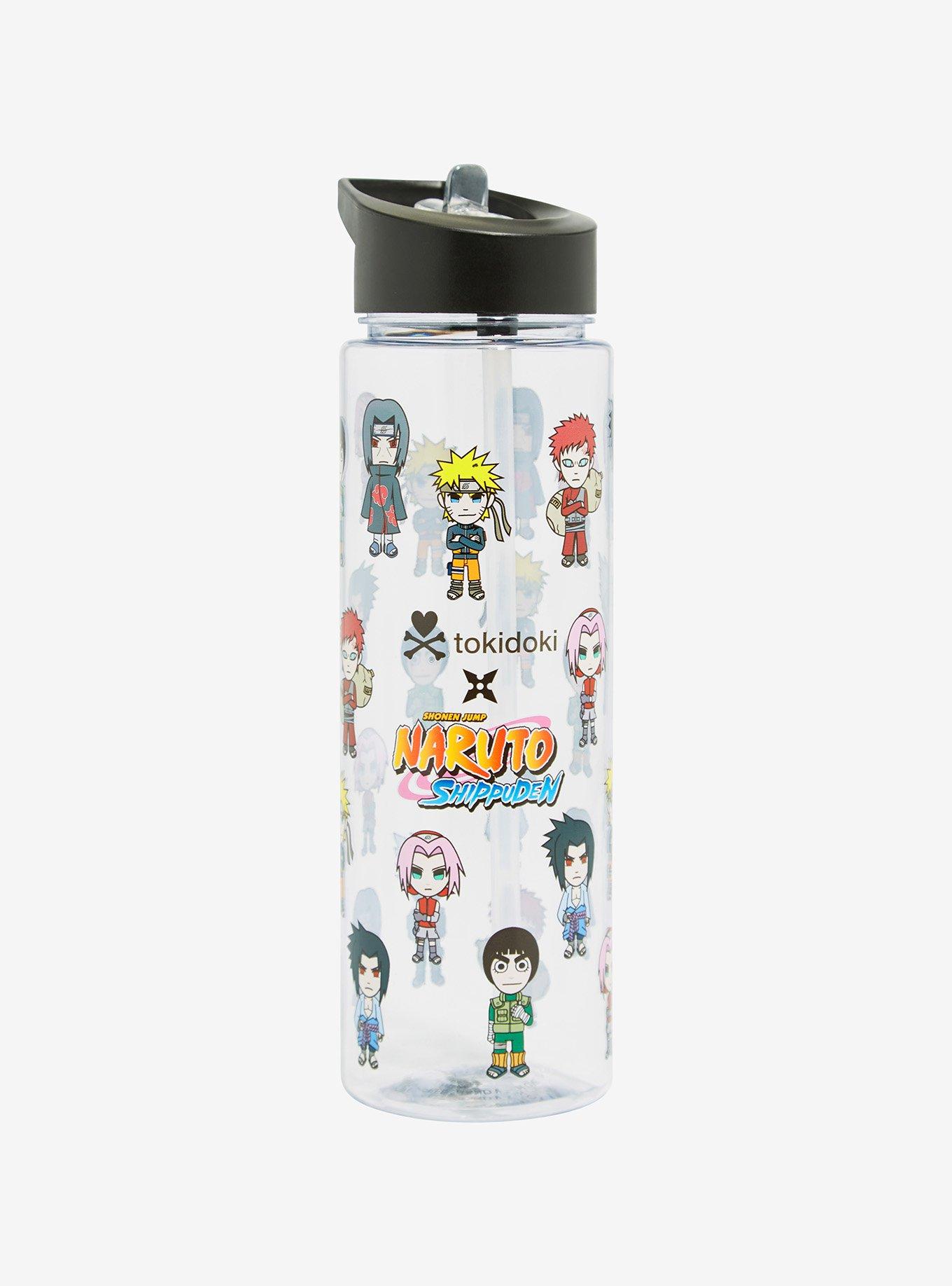 tokidoki x Naruto Shippuden Characters Water Bottle, , hi-res