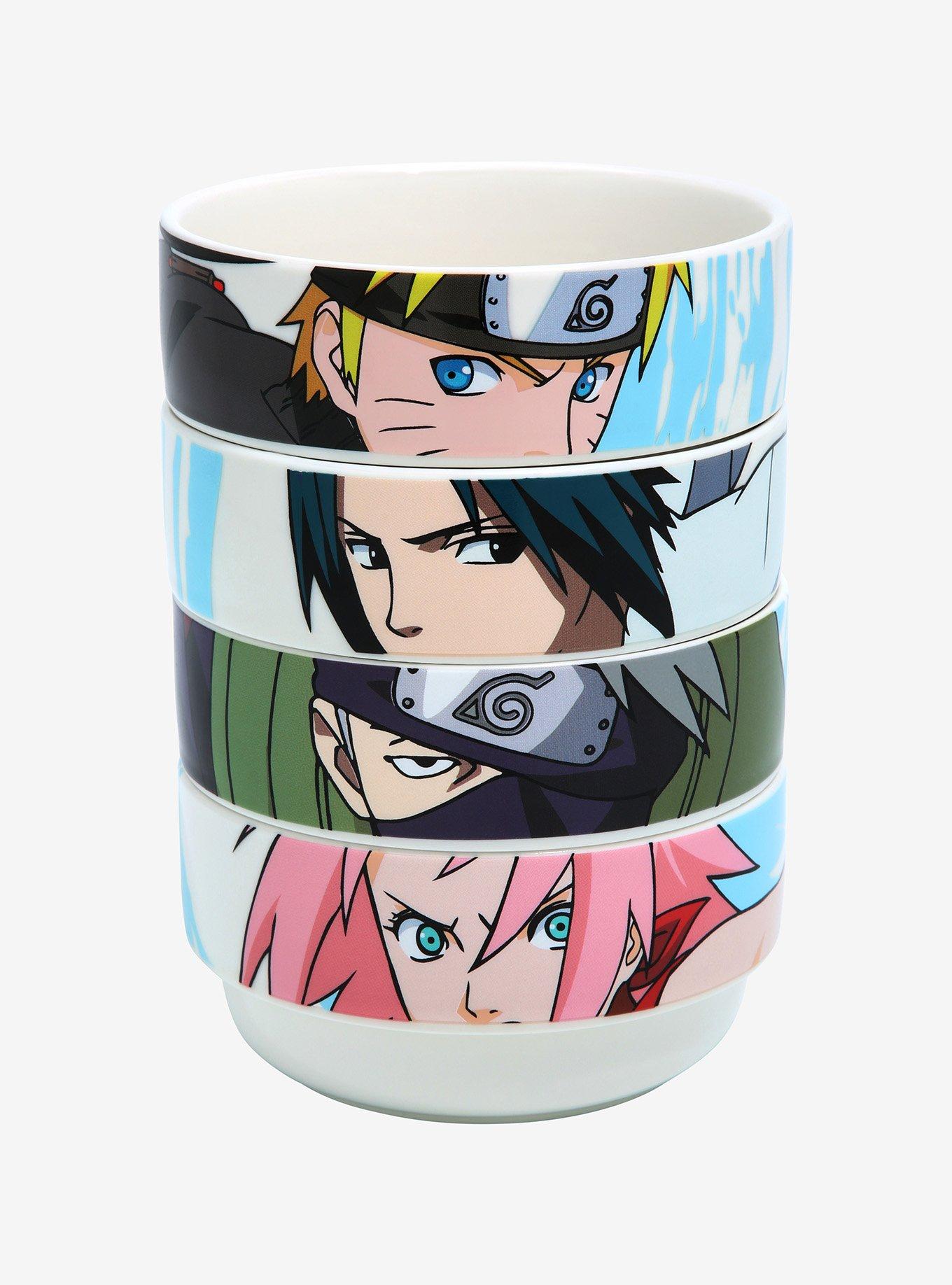 Naruto Shippuden Team 7 Stackable Bowl Set, , hi-res