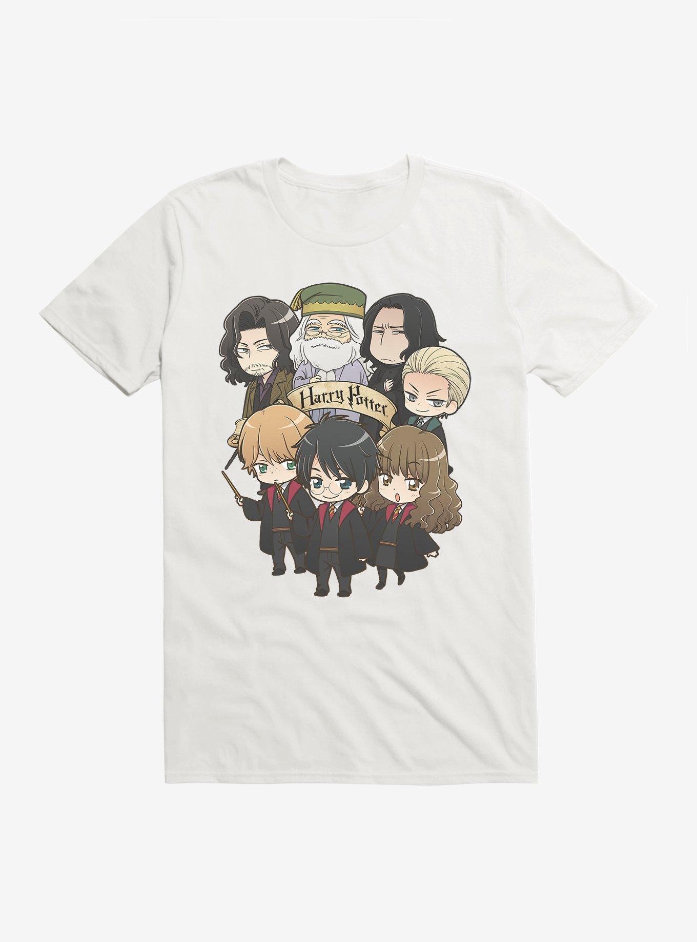 Harry Potter Banner And Group T-Shirt, WHITE, hi-res