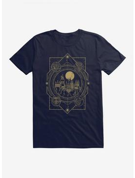 Harry Potter Hogwarts Gold Celestial T-Shirt, , hi-res