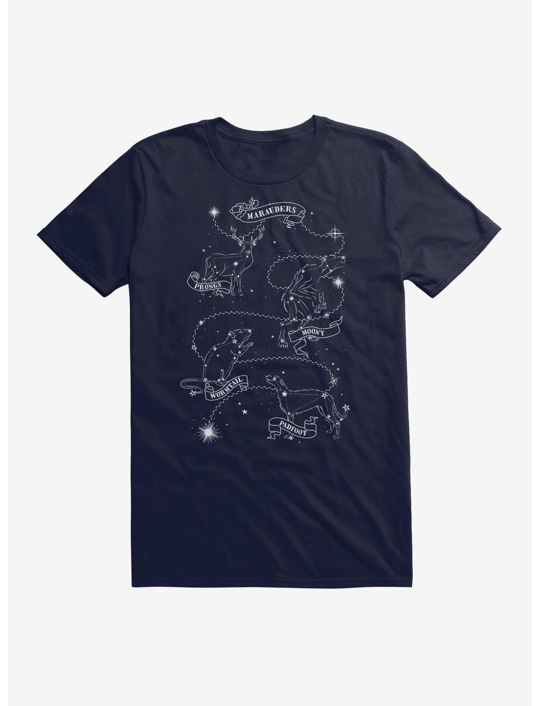 Harry Potter Marauders Celestial T-Shirt, NAVY, hi-res