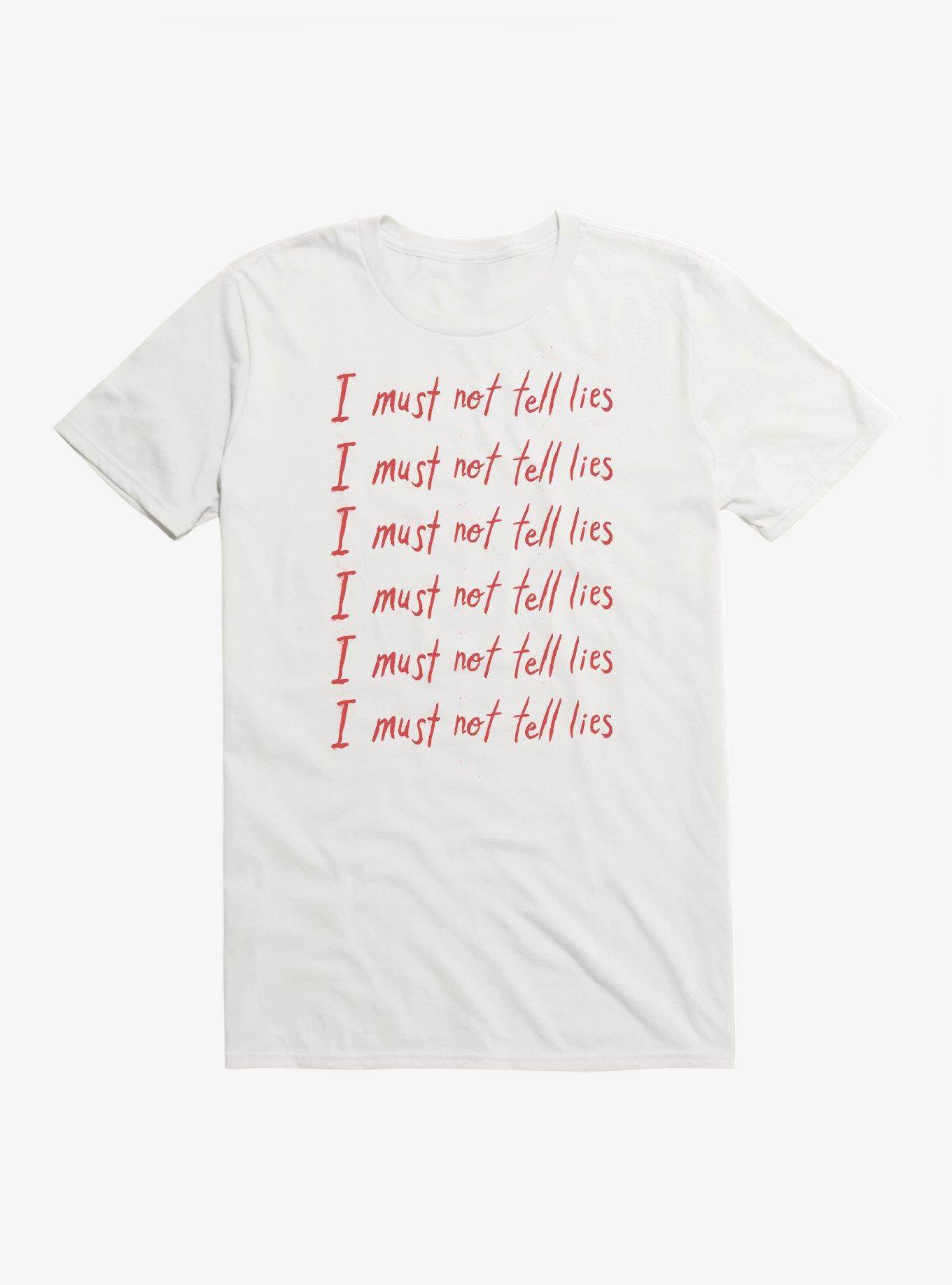 Harry Potter I Must Not Tell Lies T-Shirt, WHITE, hi-res